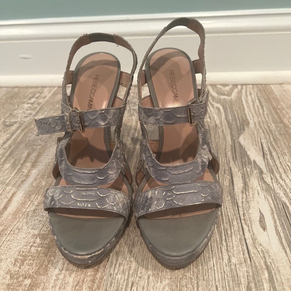 Rebecca Minkoff Snakeskin high heels